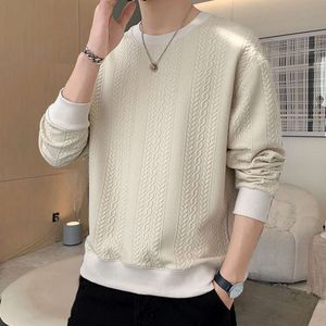 Trend, Spring Hoodie, Handsome Loose Fitting, Oversized Clothes, And Autumn Long Sleeved T-Shirts, Men's Top, Thin Clothes