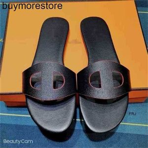 Designer Sandals Orans Slippers Genuine Leather Women Summer Beach Flat Pig Nose Children Original{category}