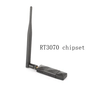 Karten RT3070 Chipsatz 150 Mbit/s Wireless USB WiFi Adapter Network Card Unabhängiges externes starkes Signal für Windows/8/10/Kali Linux