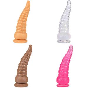 Nxy Sex Products Dildos Octopus realista Tentacle Dildo Game de monstros de PVC Soft Soft Soft Healthy PVC para mulheres lésbicas com S1835928