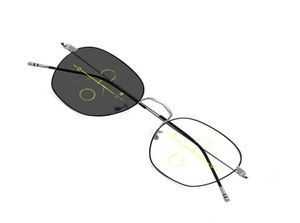 Övergång Sun Pochromic Progressive Reading Glasses Multifocal Eyeglasses8102335