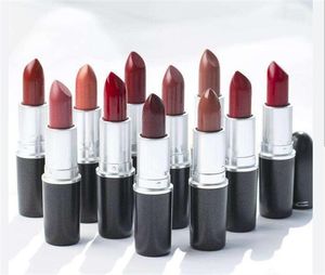 High quality makeup satin Lipstick Rouge A levres 20 Colors Lustre Famous Brand Lipstick Series