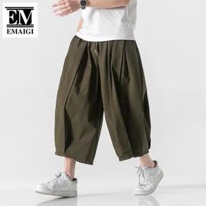 Pantaloni da uomo estate uomini donne sciolte casual streetwear alla moda vintage pantalone gamba più taglienti harem gallir unisex