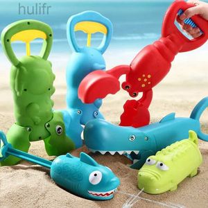 Песчаная игра в воду Fun Children Peach Maker Clip Lobster Grabber Claw Game Большой новичок подарки дети смешная шутка Toys Play Tool Gift Water Toys D240429