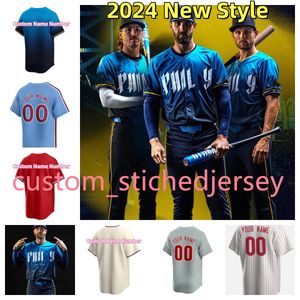 2024 Stadtverbindung Trea Turner Bryce 3 Harper Baseball Phillies Jersey JT Realmuto Kyle Schwarber Philadelphia Nola Bryson Stott Zack Wheeler Castellanos Alec Bohmm