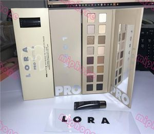 Real S Lora Pro 3 Palette 16 Color Shimmer Matte Eye Shadow Palette Mini Bakom kulisserna Eye Primer DHL 9091526