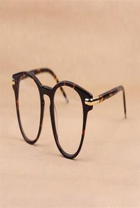 Högkvalitativ Vogue Vintage Full Unisex Acetate Optical Thom Frame -glasögon SPELALER Ramar Recept Glasögon OCULOS27127187547