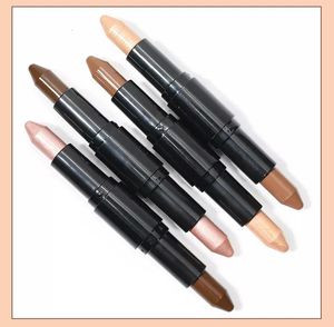 Factory Double-End Concealer Highlight Makeup Contour Stick Wholesale Make Up Private Label Foundation Highlighter 240426