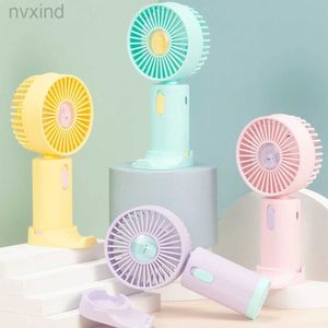 Electric Fans Electric Fan with Detachable Base Handheld Fan Portable Desk Cooling Face Fan Quiet Operation for Travel/Commute/Makeup/Office d240429