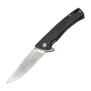 Najwyższej jakości Flipper Solding Knife D2 Satin Blade Blade Micarta Łożysko kulkowe Szybki otwarty folder EDC Kieszeczki narzędzia na zewnątrz narzędzia kempingowe