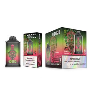 ÜCRETSİZ Nakliye Bangbox 15000 Puflar Tek Kullanımlık E Sigara 15k Puf Bangking Bang 25ml 650mAh Şarj Edilebilir Pil Mesh Bobin 12 Flavours Duman Vape Kalem