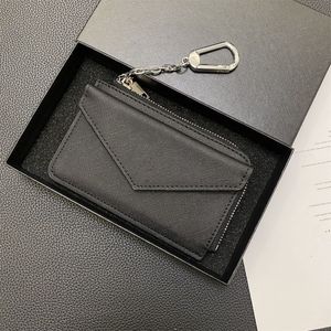 Uchwyt na karty portfela Recto Verso Designer moda damska mini zamek organizator portfel moneta torebka torebka pasek urok Klucz Klucz Pochette AccessEoires