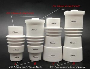 14 mm und 18 mm domantloser Keramiknägel Männlich oder weiblicher Keramiknagelanpassung 16mm elektronischer Nagelspule 20mm Flachheizung Coil1063123