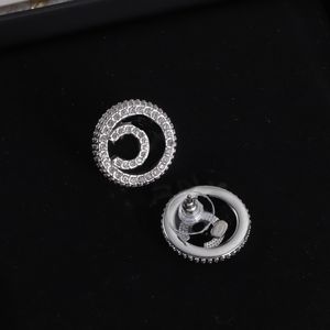 Top Fashion Earrings Letter Clip-Ons earrings For Women Luxury design earrings Simple pendant Jewelry