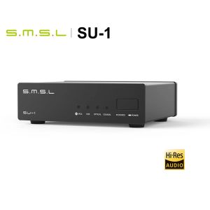 Конвертер SMSL SU1 MQA Audio DAC нанимает Hifi Mini Desktop Decoder MQACD AK4493S XMOS PCM768 DSD512 USB в Android IOS WIN7 8 10 11 SU1
