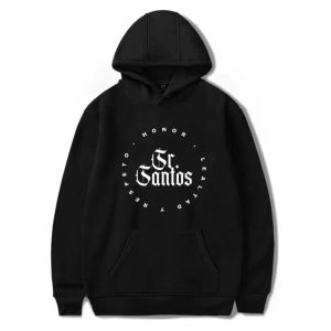 Arcangel Sr. Santos album överdimensionerade hoodie kvinnor män harajuku tröja y2k streetwear hip hop pullover hooded jacka ytterkläder