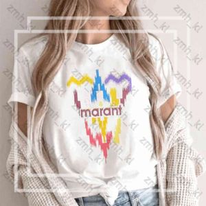 Marant Isabelle Marant Isabel Marant Designer T-shirts Summer T-shirt Women Oversized Cotton Harajuku T Shirt Fashion Brand Loose Tee 432