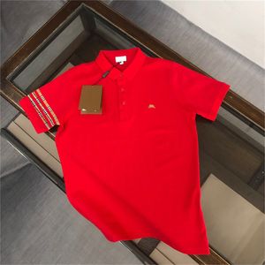 男性用の夏のTシャツTOPSレタープリントTシャツメンズレディーススリーブティーポロスサイズ半袖で印刷ダブルコットンB6