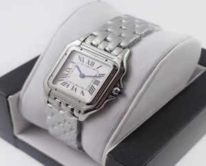 Womens Watch Full Edelstahl Quarz Klassiker Gold Diamond Uhren für Lady Geschenk Panthere Top -Quality Designer Damen Armbandwatc1417945