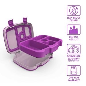 Bento Boxes Kids Lunch Box - Purple Food