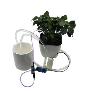 Dekorationer Vattning av bevattningssystem Jordfuktdetektering Vattenpump Modul Kit Garden Droppvattning DIY Automatisk