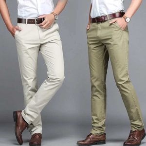 Męskie spodnie Summer męskie swobodne spodnie mody marka solidna kolor Wysoka jakość Q240429