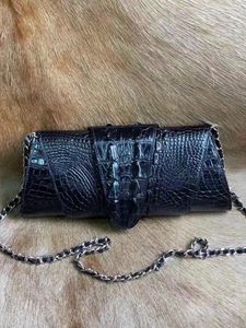 PELA CROCODILE DE CROCODILE DA BACA MULHERM MULHERM FELIA DOBREONAGENA DA MATURA DA MODA DA MODA VERSÁTIL DINANO CAPACIDADE