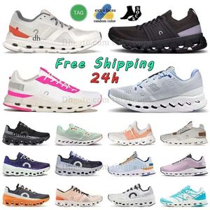 Cloud di spedizione gratuita x3 maschi da donna Scarpe casual designer sneaker esterno allenatore esterno nuvole mostro nova surfer vista swift 3 x 5 rosa caldo rosa e bianco tennis nero 18