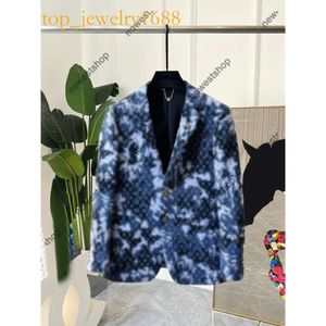 24SS Designer Mens Suits Blazers Western-style Leisure Clothes Colorful Graffiti Print Coats Womens Letter Printed Jacket Casual High End Suit