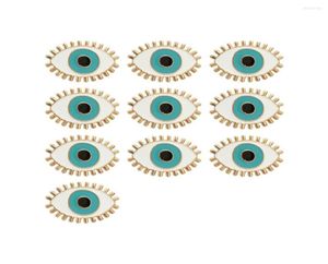 Brooches RSHCZY 10PcsLot Vintage Eyes Enamel Pin Fashion Shirt For Women Hat Coat Backpacks Accessories Jewelry Gift4411516