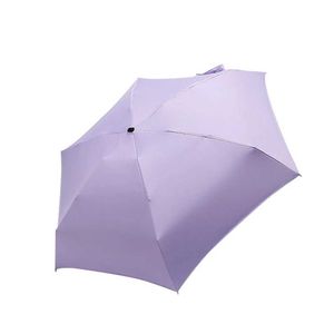 Parasol 1pcs płaski lekki parasol Parasol składany Słońce parasol mini parasol