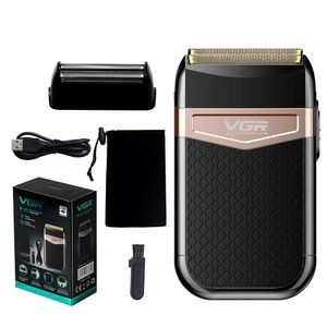 VGR V331 Professional Hair Clippers Set Blade Trimmers Electric Shavers for Men Cordless Mustache Beard 240420