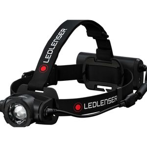 Ledlenser H15R Core LED LED LED ricaricabile per la casa e l'uso di emergenza Black - Proiettore potente e affidabile per l'illuminazione a mani libere