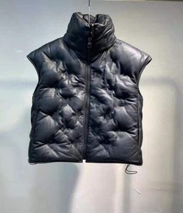 21FW Autumn and Winter Vest Jackets Varma män Gilet ärmlösa kvinnor Fashion Coats Down Jacket Outwear2232277