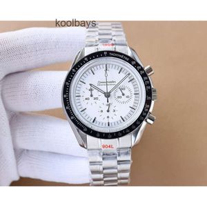 Lüks Kadınlar Mens Speedmaster Watches High Litess Omig Moonswatch Saatler Tasarımcı Kronograf Montre Luxe Homme Prx Uhr kutusu RQYP