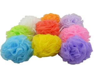 LOOFAH BALL BALL MESH GRYSKA MLEKOWA AKCESORIA NYLON SIĘ SZCZYSKA KALA SZKUKA 5G Miękka CZYSZCZENIE SIĘ SZYBKA GWD29341874114