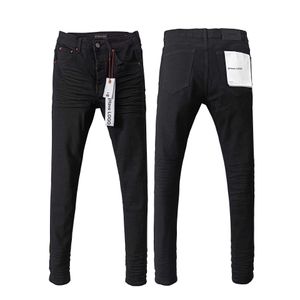 Chaopai Heavy Industry 2024 High Street Cut and Loose Edge Vibe Style Mens Black Straight leg Jeans Long Pants