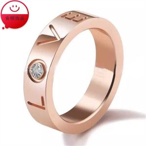 Attitude towards life Luxury and exquisite ring female gold diamond love with cart original rings
