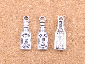 150pcs Antigo Bronze Silver Bronze Bottle Bottle Charms Pingente Diy Colar Bracelet Banglets 246mm37322252