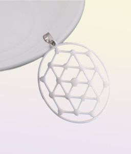 Подвесные ожерелья Eueavan 10pcslot Archangel Metatron Cube из нержавеющей стали Подвеска для ожерелья Diy Jewelry Accessor2584917
