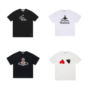 Erkek Tasarımcı Yaz Sokak Giyim Viviane Westwood T Shirt Tasarımcı Erkekler T-Shirt Grafik Tişört Maglietta Da Uomo Camiseta Mens Ropa de Hombre Tasarımcı T Shir