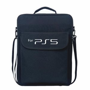 Portabla PS5 -resor som bär fodral förvaringsväska handväska axelväska ryggsäck för PlayStation 5 spelkonsoltillbehör 240429