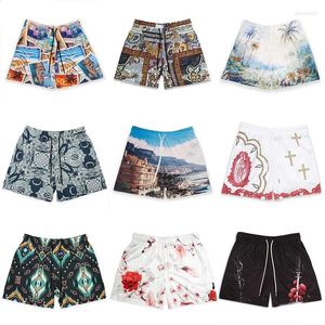 Short shorts de verão malha casual seca rápida basquete para turismo ao ar livre praia moda moderna