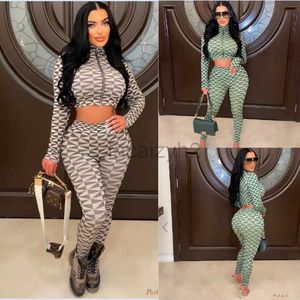 Women's Two Piece Pants Women's Fashion Casual Set Geometric Print Two Piece Set size plus Two Piece Sets