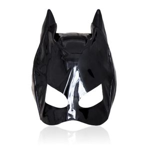 Massage Cosplay Adult Sexy Love Games Thin Patent Leather Mask Sexy Toys For Woman Fetish Mask Bondage Hood Erotic Sexy Products1551305