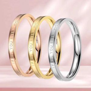 Anello di design di significato unico Anello di lusso e squisito per stile femminile gioielli a mano fredda fredda con carrello anelli originali