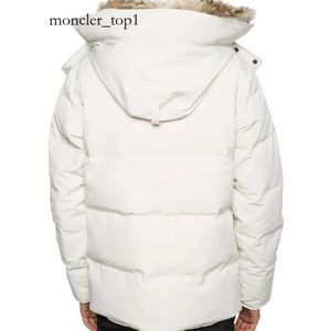 CAN MEN Designer Kanada Pufferjacken Real Wolf Fell Outdoor Wyndham Windbreaker Jassen Oberbekleidung Kapuze mit VierRure Manteau Down Jacke Hiver Parka 1006