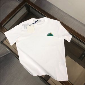 男性用の夏のTシャツTOPSレタープリントTシャツメンズレディーススリーブティーポロスサイズ半袖で印刷ダブルコットンB15