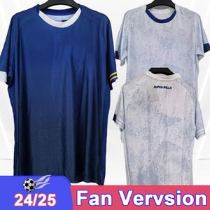 2024 25 Confianca Mens Soccer Jerseys Home Blue Away Белый бразильский клуб футбольные рубашки с коротким рукавом для взрослых