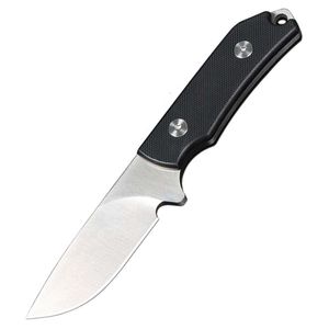 Faca tática de sobrevivência ao ar livre de lâmina fixa fáceis de transportar G10 Hunting Hunting EDC Camping Tool Knife com K bainha